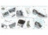 Quinta Studio QD48258 A(B)-26B 3D-Printed & coloured Interior on decal paper (ICM) 1/48